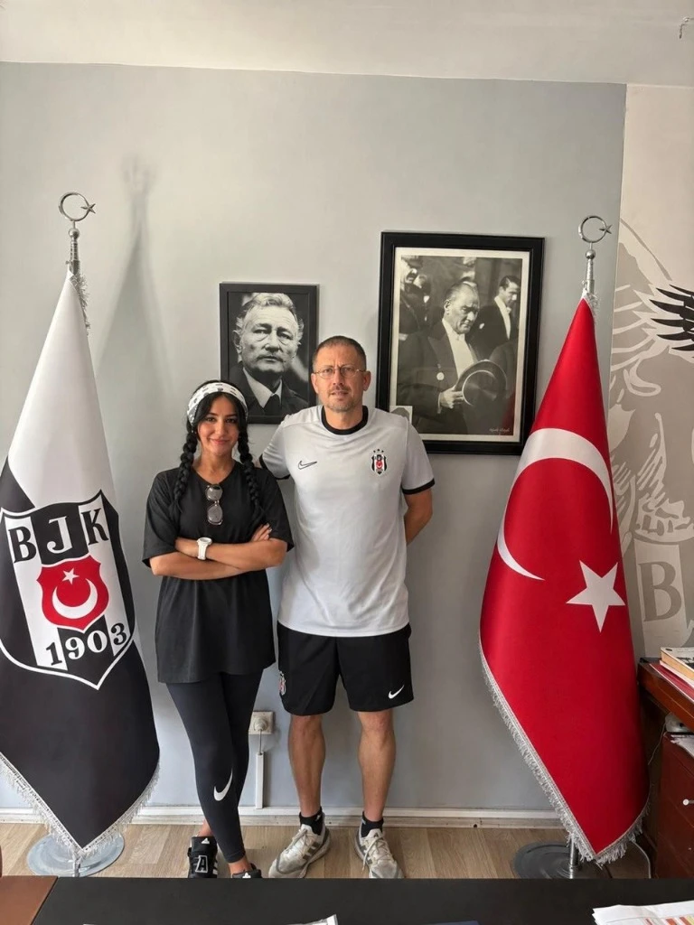 Nigar Çiçek - Beşiktaş JK Ziyareti